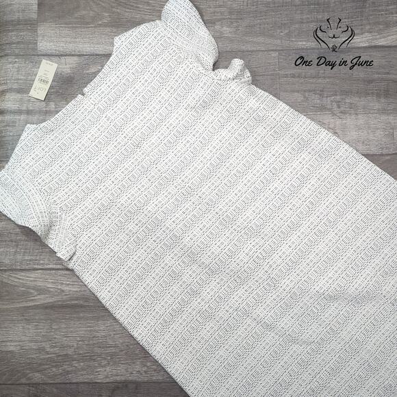 Loft Petite Cap Sleeve Mini Dress Size 12P - Picture 7 of 7